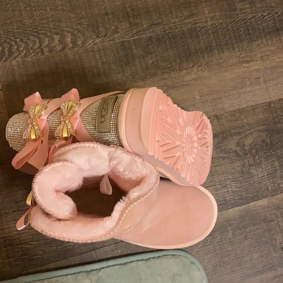 Pink Bling UGG Boots - Picture 4 of 4